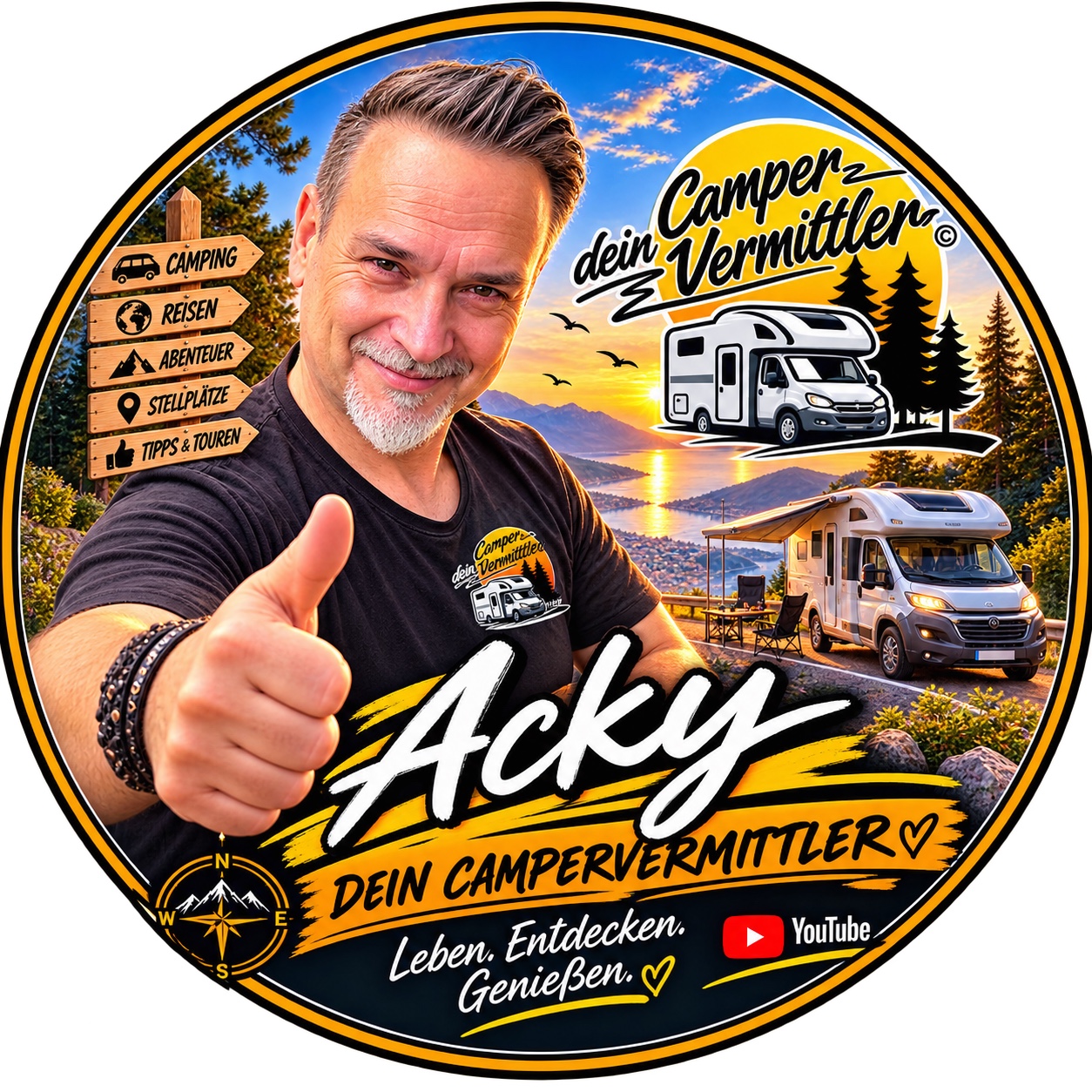 Campervermittler Acky Logo